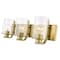 Z-Lite Beckett 3 Light Vanity, Olde Brass And Clear Seedy 492-3V-OBR - alternate 3